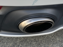 Akrapovic Ti tips @after delivery and exhaust install Dec 2020