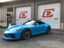 991.2 Speedster Dropped Off at Dundon