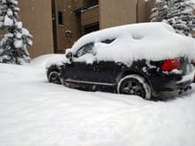 My 995 in Vail - Had no problem driving to slops