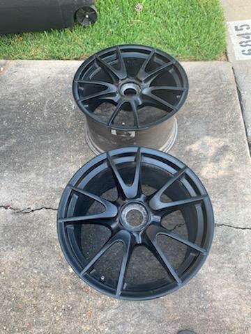 Wheels and Tires/Axles - 997.2 GT3 Rear Wheels - Used - 2010 Porsche GT3 - Houston, TX 77069, United States