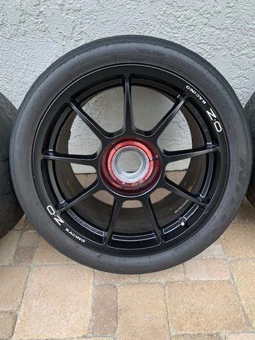Wheels and Tires/Axles - OZ Challenge HLT CL 18 inch wheels with NT01 tires for 997.2 GT3 - Used - 2009 to 2011 Porsche GT3 - Dana Point, CA 92629, United States