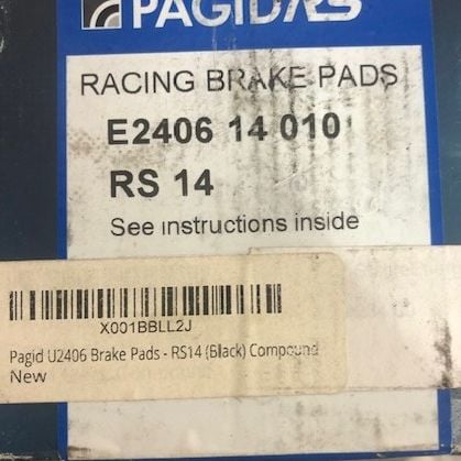 Brakes - Pagid Black Rear Pads 2406 - New - All Years Porsche All Models - Chalfont, PA 18914, United States