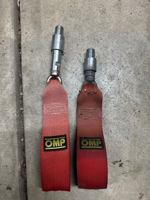 Exterior Body Parts - OMP front and rear tow hook straps $165.00 - Used - 0  All Models - Cincinnati, OH 45243, United States