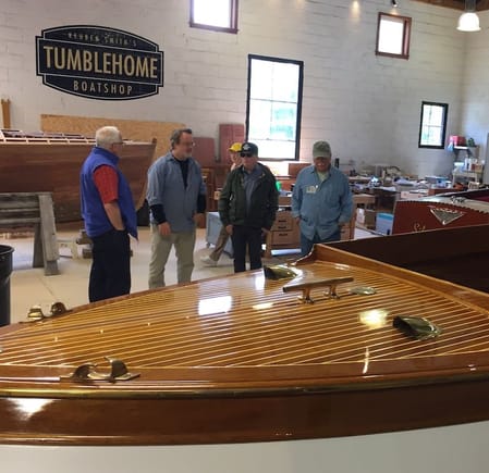 Tour of Tumblehome Boat Shop