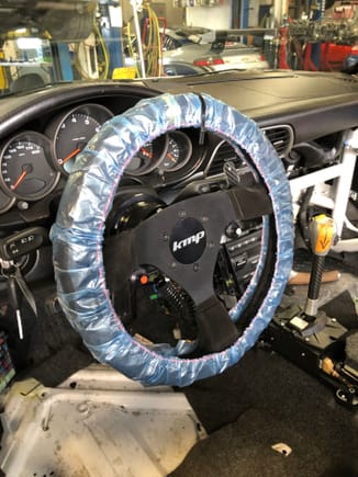 Great steering wheel