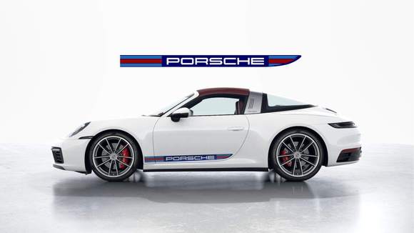 Different version with a blue background and Bordeaux red stipe in the center.