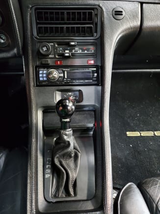 Leather shift boot fits better now too.