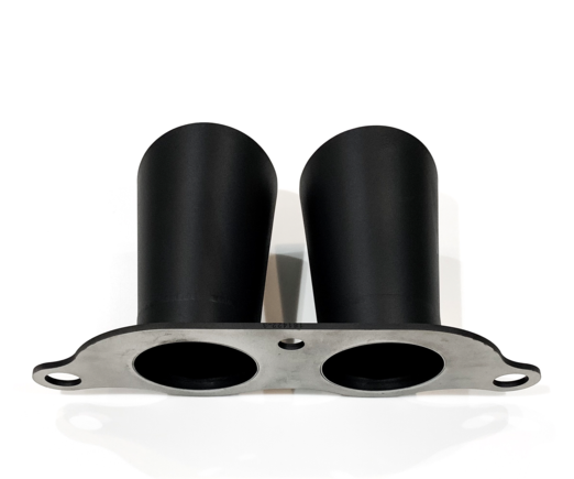 JCR Titanium Bolt-On Exhaust Tips - Black Ceramic Coating