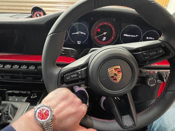 I even pulled out the red dial to match the rest!