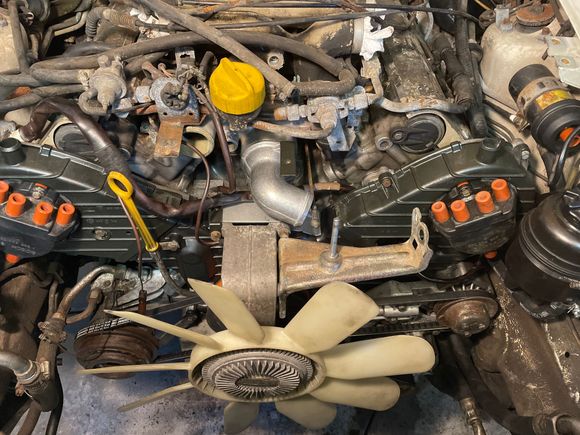 Front end done before radiator