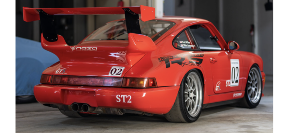 Getty RSR composite with adjustable GT3 RD wing. 