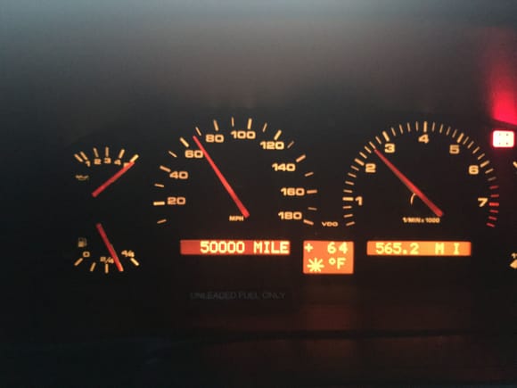 GT turns 50k on ride home!