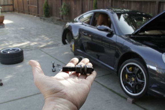 Rennline stud install. Clear sides