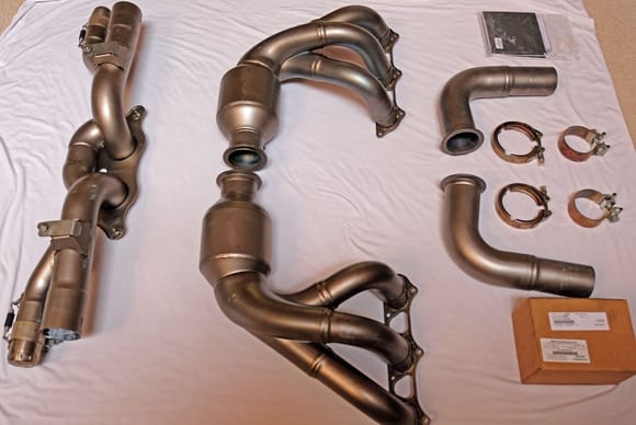 Race Line Headers with Race Line Slip On Exhaust System