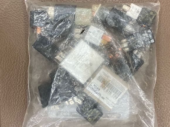Bag of relays from 944T. $50 the lot