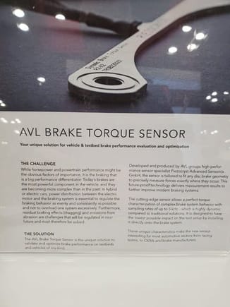 AVL Brake Torque Sensor