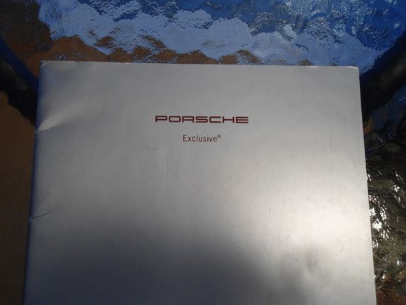porsche exclusive 20 pages $20.