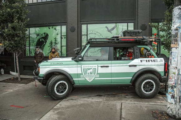 Filson's had this one modified as a Forest Service Fire Truck