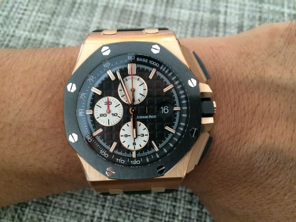 For Rose Gold an AP 26400. 