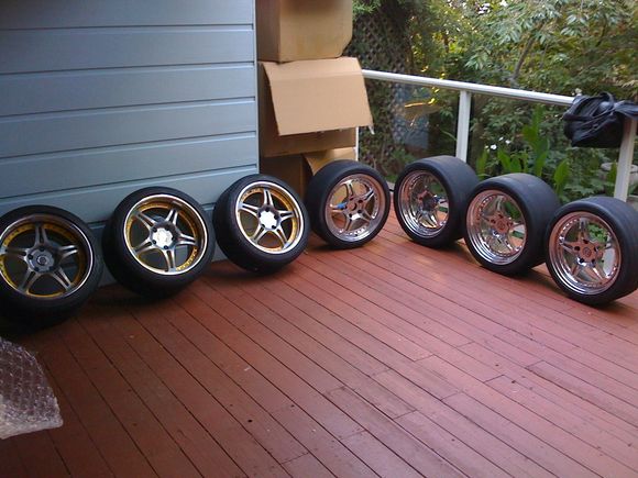 Don't forget to put some forged HRE wheels inside those things