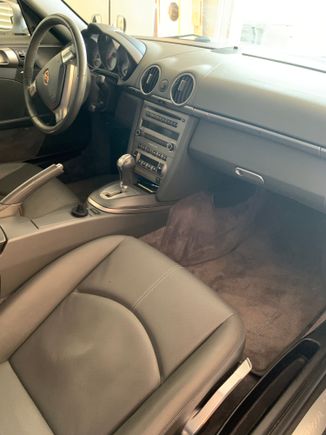 Seats are nice and clean