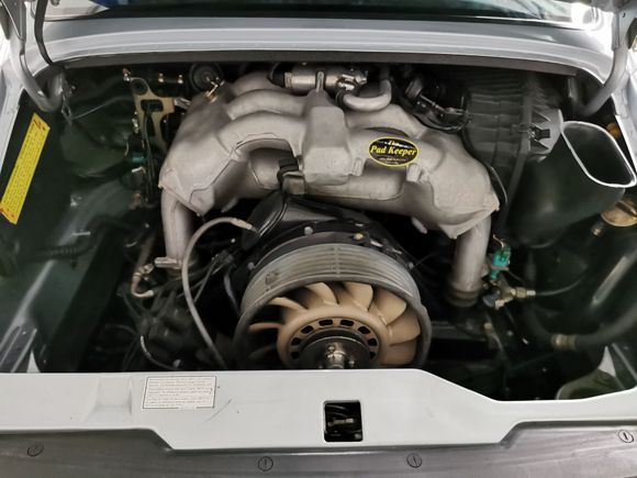 Silverina engine bay