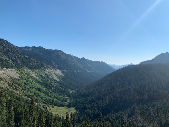Coming over Cayuse Pass and down the valley toward Yakima, WA