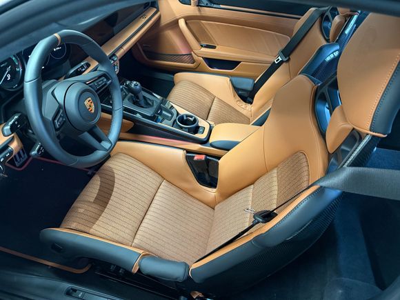 The lHeritage eather covers match perfectly. I have them on both seats.