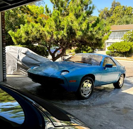 Best shot I have of rear wheel in arch