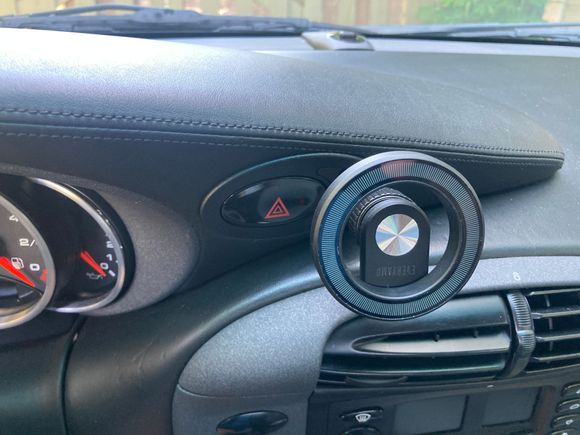 Button back and mag holder in place