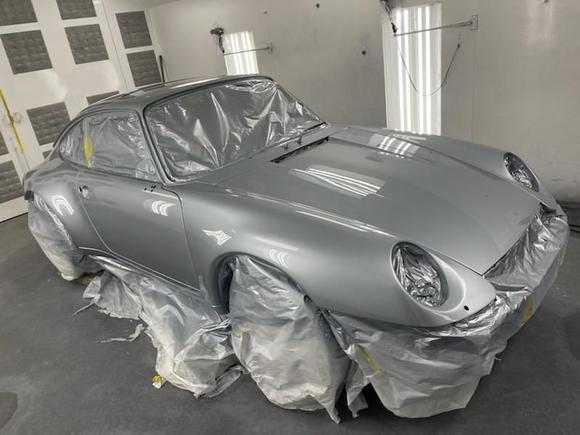 Glass out respray nearing completion 