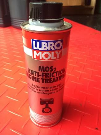 Also first time using an oil additive.  It specifies 50ml/liter and I'm starting off light, just using one 300ml can for this interval