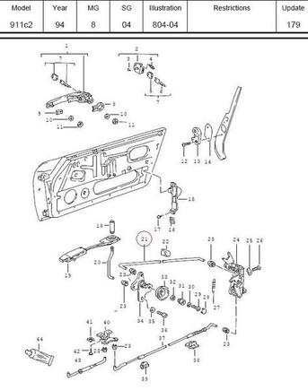 964 door assembly