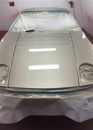 Nice paint with windows, trim & interior out...