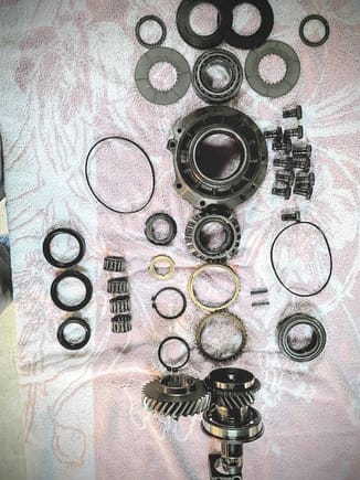 NEW G28-11 PARTS 5TH GEAR, INPUT BEARING, LS DISKC, NEEDLE BEARING, SYNCHRONIZERS