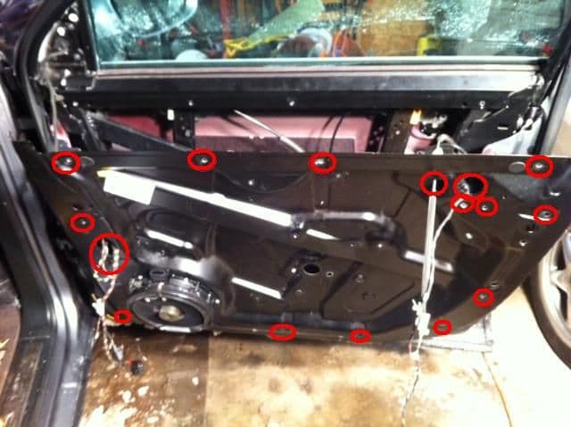 Window Regulator Repair Kit Front RIGHT DOOR FOR Porsche Cayenne VW Toureg 