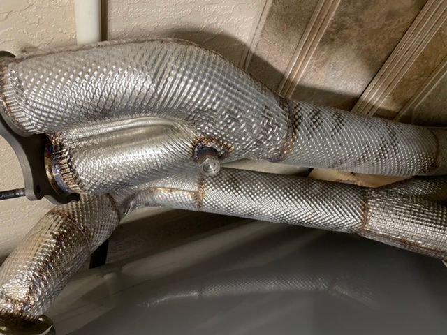 Engine - Exhaust - Akrapovic Titanium Link Pipe Set for 718 GT4 Spyder GTS 4.0 engines L-PO/T/13 - Used - 2020 to 2021 Porsche 718 Spyder - Ft. Lauderdale, FL 33311, United States