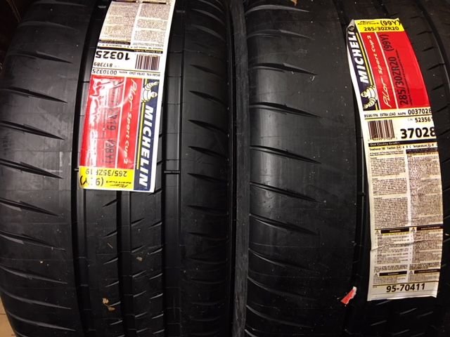Wheels and Tires/Axles - Michelin Pilot Sport Cup 2 - 285/30/20 99Y - BRAND NEW WITH STICKERS - New - All Years Any Make All Models - Summit, NJ 07901, United States