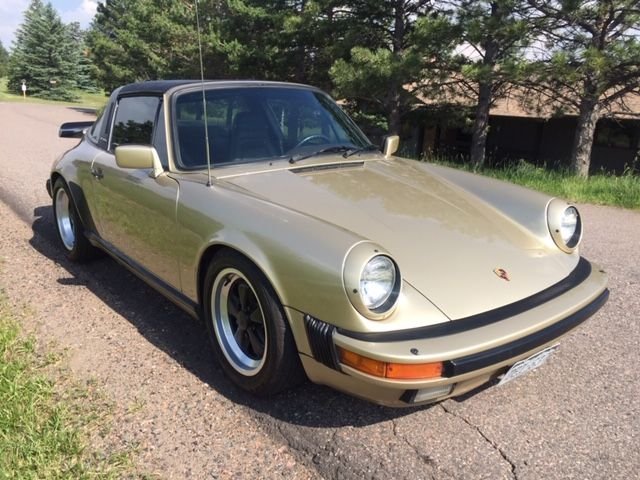 1984 Porsche 911 - 1984 Carrera Targa - Used - VIN WP0EB0917ES160464 - 136,000 Miles - 6 cyl - 2WD - Manual - Coupe - Gold - Golden, CO 80401, United States