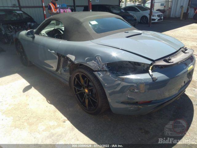 2017 Porsche 718 Boxster - 2017 Porsche Boxster - Used - VIN WP0CA2A86HS220575 - 29,100 Miles - 4 cyl - 2WD - Manual - Convertible - Gray - Chicago, IL 60647, United States