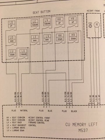 Help please - 8 Way Power Seat connector positions - Rennlist - Porsche