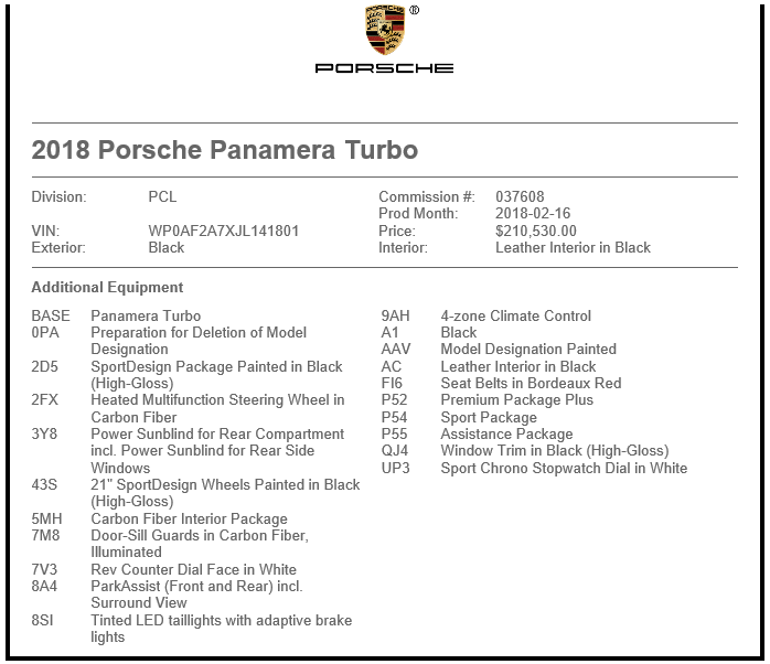 971 Panamera Turbo Fi EXHAUST Optimized Sound Frequency - Rennlist -  Porsche Discussion Forums