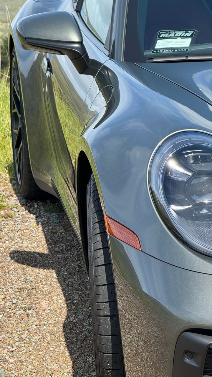 2022 Porsche 911 - 2022 GTS Targa 4 in Aventurine Green, 930 Red leather package, Super low miles - Used - VIN WP0BB2A94NS232477 - 1,390 Miles - 6 cyl - 4WD - Automatic - Coupe - Gray - San Francisco, CA 94107, United States
