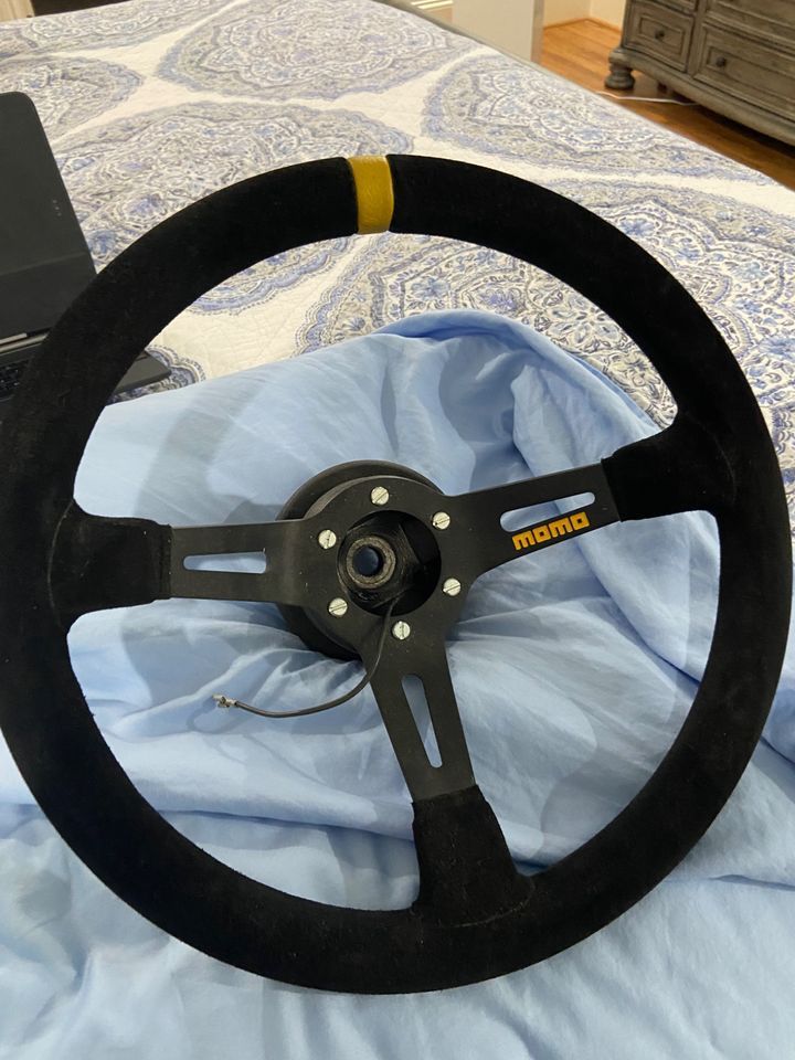 Interior/Upholstery - MOMO MOD08 Steering wheel and E30 BMW Hub - Used - 0  All Models - Atlanta, GA 30328, United States