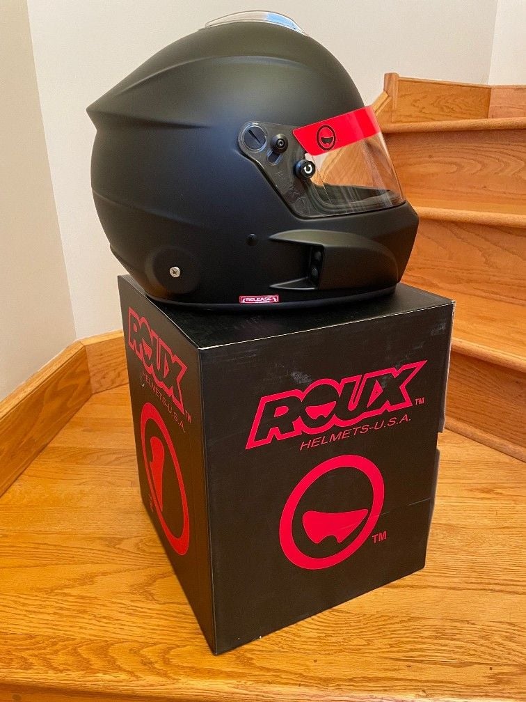 Miscellaneous - For Sale: Roux Helmet, SA2020, Pre-Wired Intercom, As New Condition - Used - 0  All Models - Allentown, PA 18106, United States