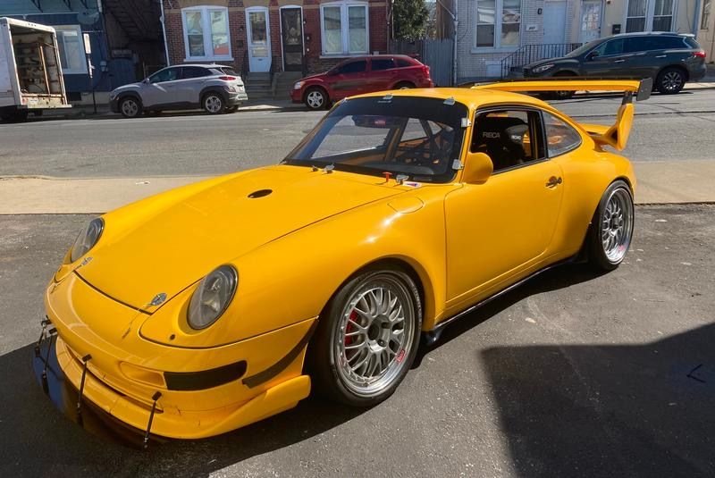 1995 Porsche 911 - 1995 993 GT4 class Race Car - Used - VIN WP0AA2999SS321282 - 6 cyl - 2WD - Manual - Coupe - Yellow - Allentown, PA 18102, United States