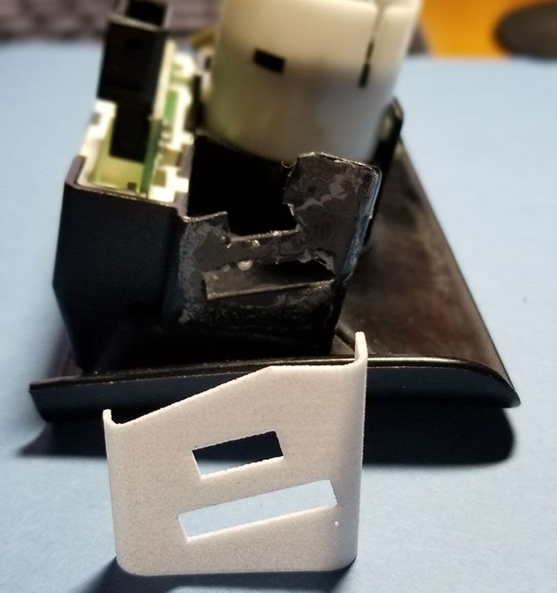 Repair Those Broken Tabs On Switch Plate Cover Rennlist Porsche