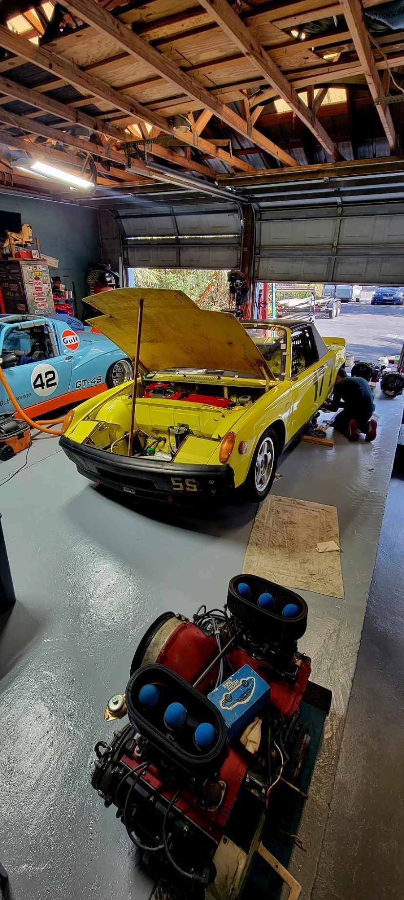 1974 Porsche 914 - Vintage Porsche 914 Race Car - Used - VIN 4742900095 - 999,999 Miles - 4 cyl - 2WD - Manual - Coupe - Yellow - Rumson, NJ 07760, United States