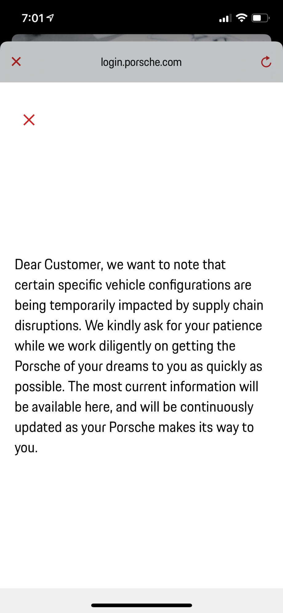 Production delays… Rennlist Porsche Discussion Forums