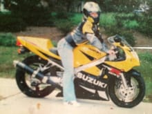 This is my old GSX-R600.